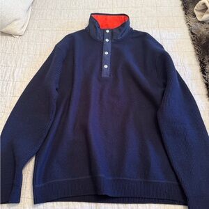 Men’s Orvis 100% wool sweater